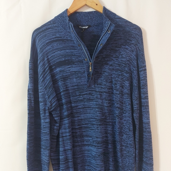 Akuaku sweaters size large color blue and black - Picture 2 of 14